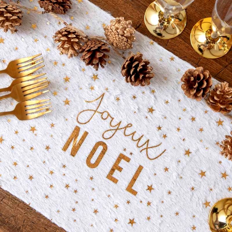 chemin de table Noël