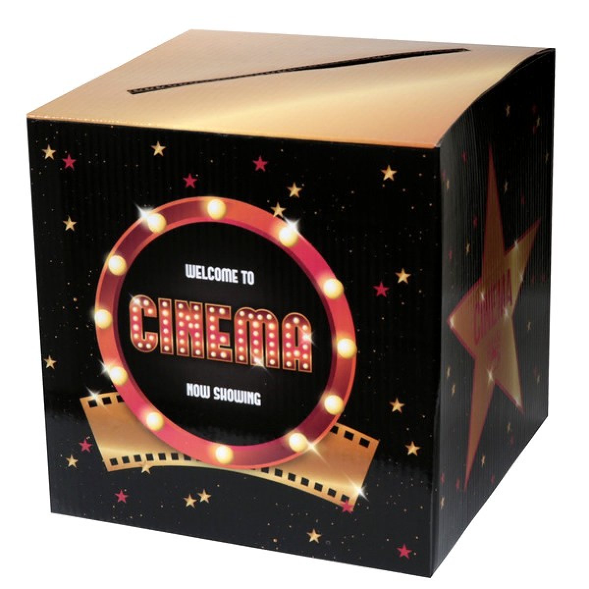 Urne tirelire en carton - Cinéma Hollywood 