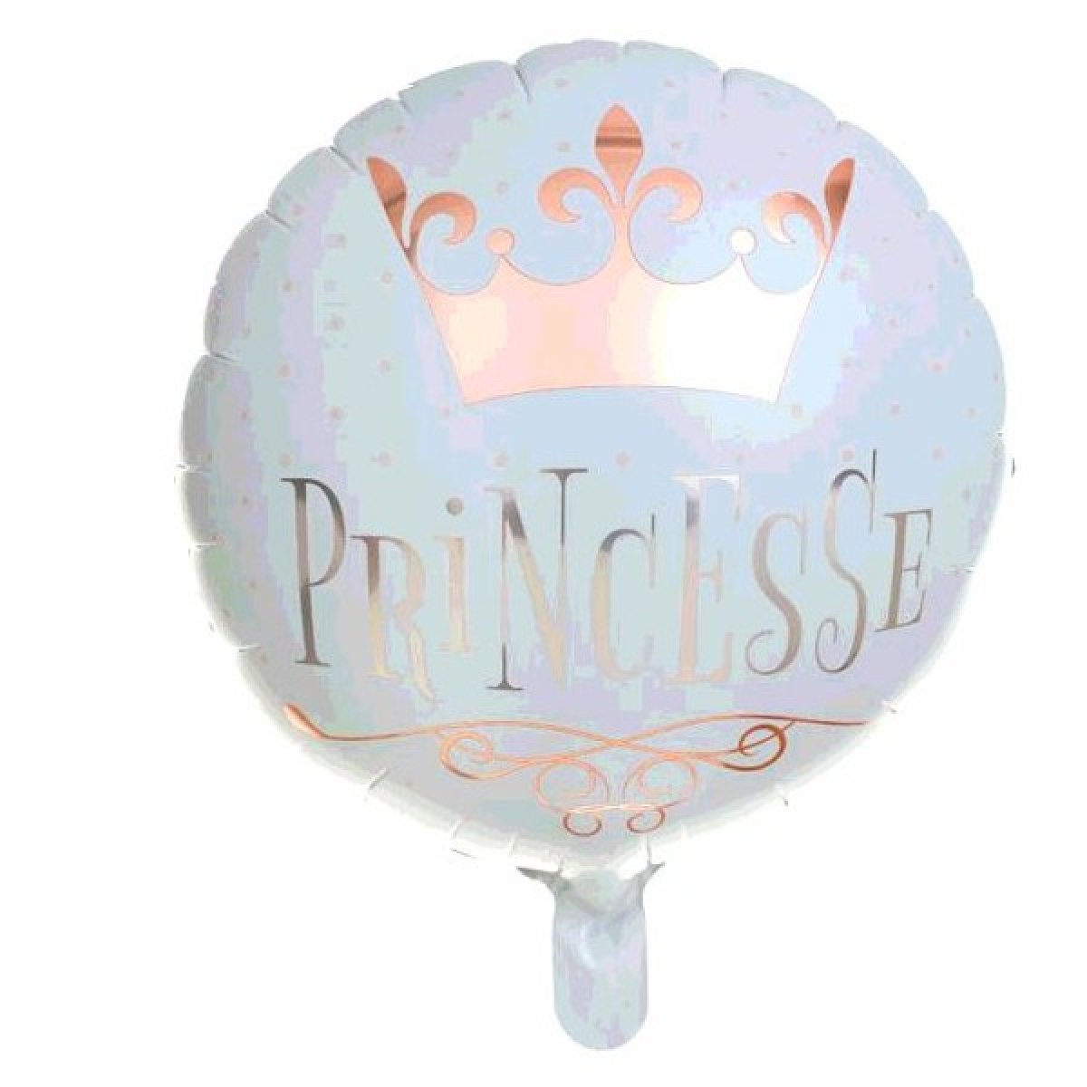 Ballon alu - Princesse rose gold