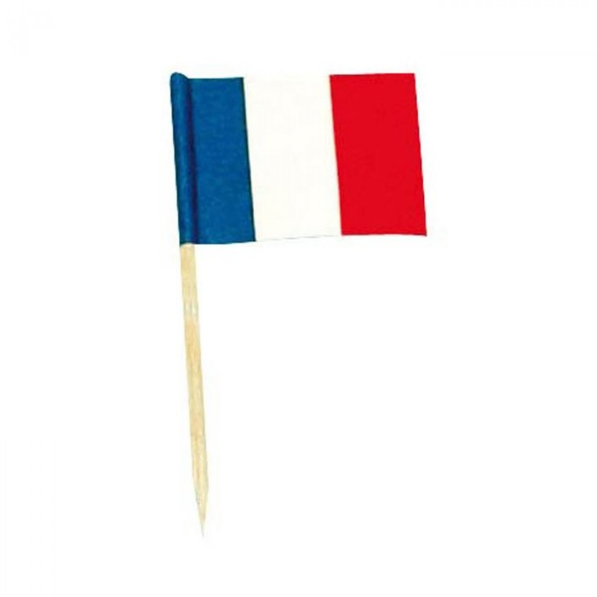 Pique cocktail mini drapeaux - France x 144 pièces