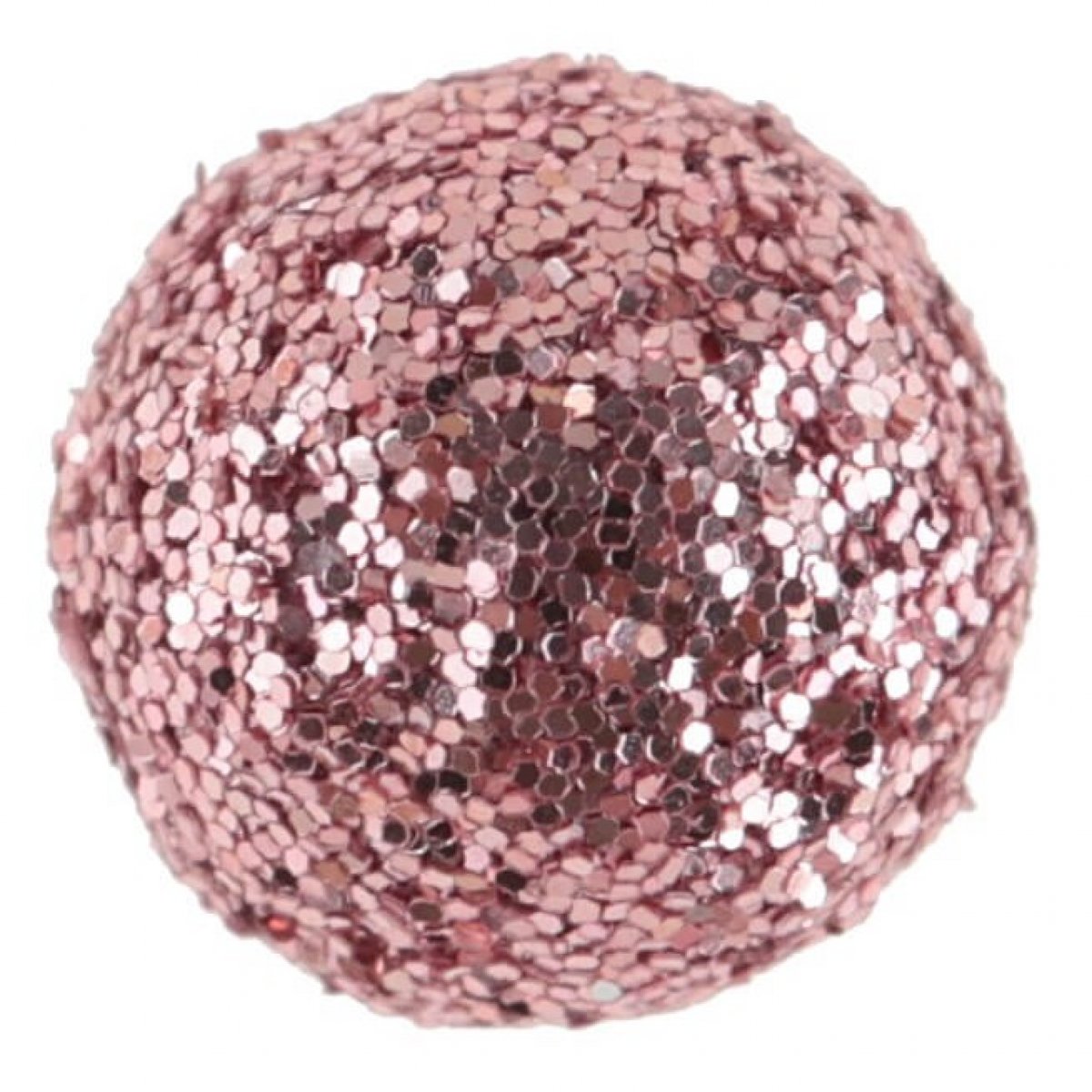 Mini boules ø 1cm - Pailletées rose gold x 50 pièces 