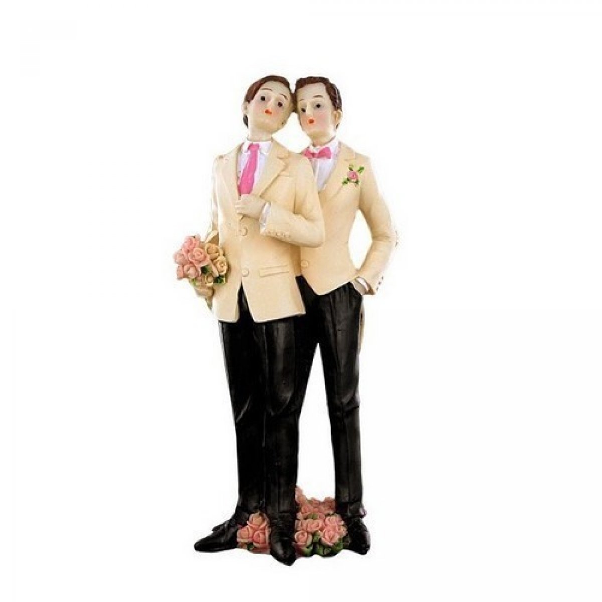 Figurine mariage gay hommes topper gâteau de mariage homosexuel
