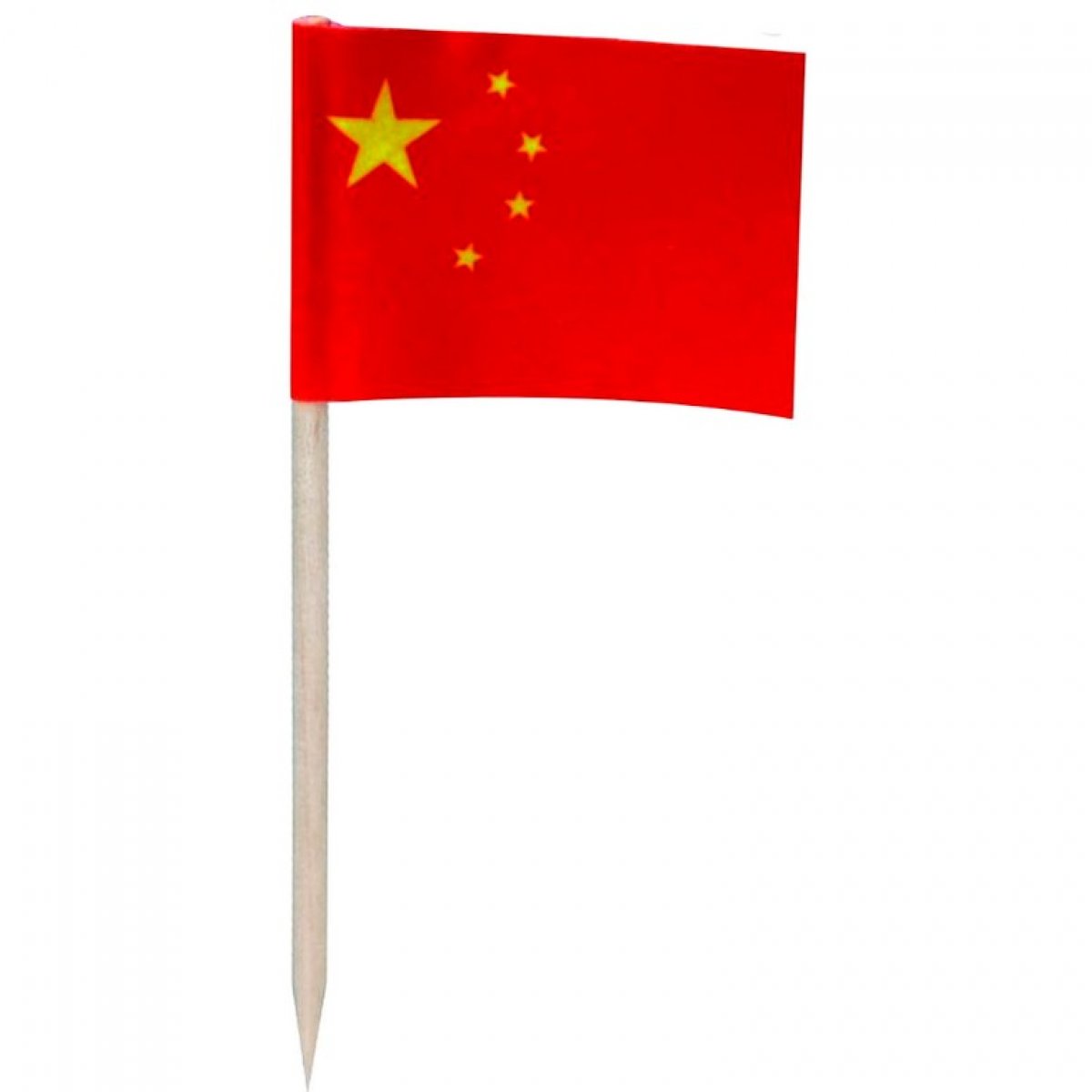 144 pics cocktail mini drapeaux chinois