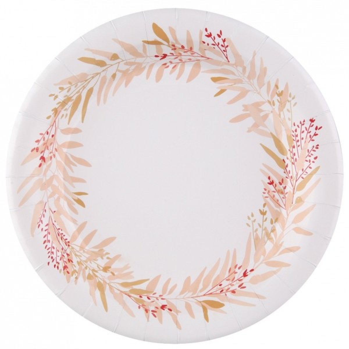 10 Assiettes jetable mariage - Amour Forever