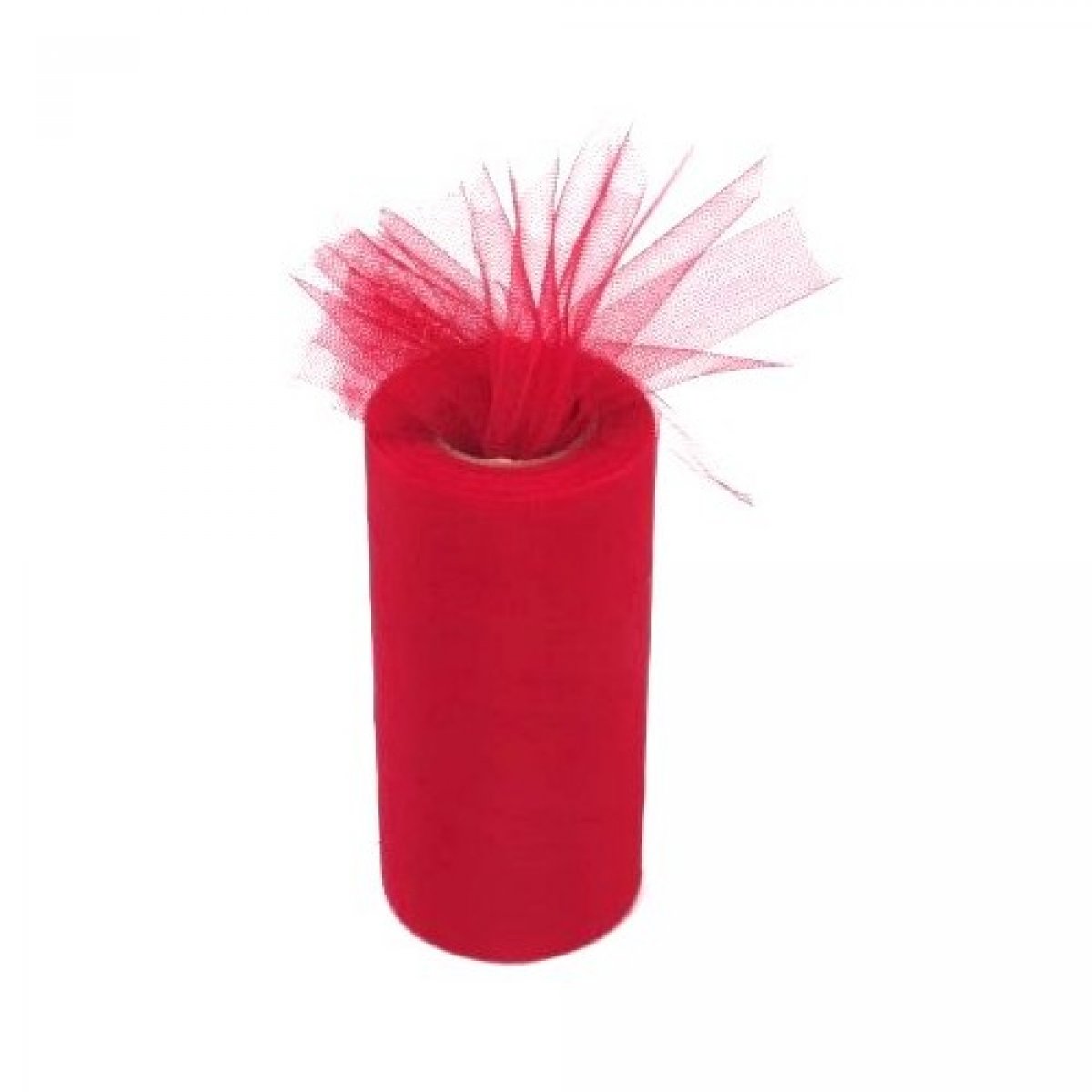 Rouleau de tulle rouge - 22 M x 15 cm