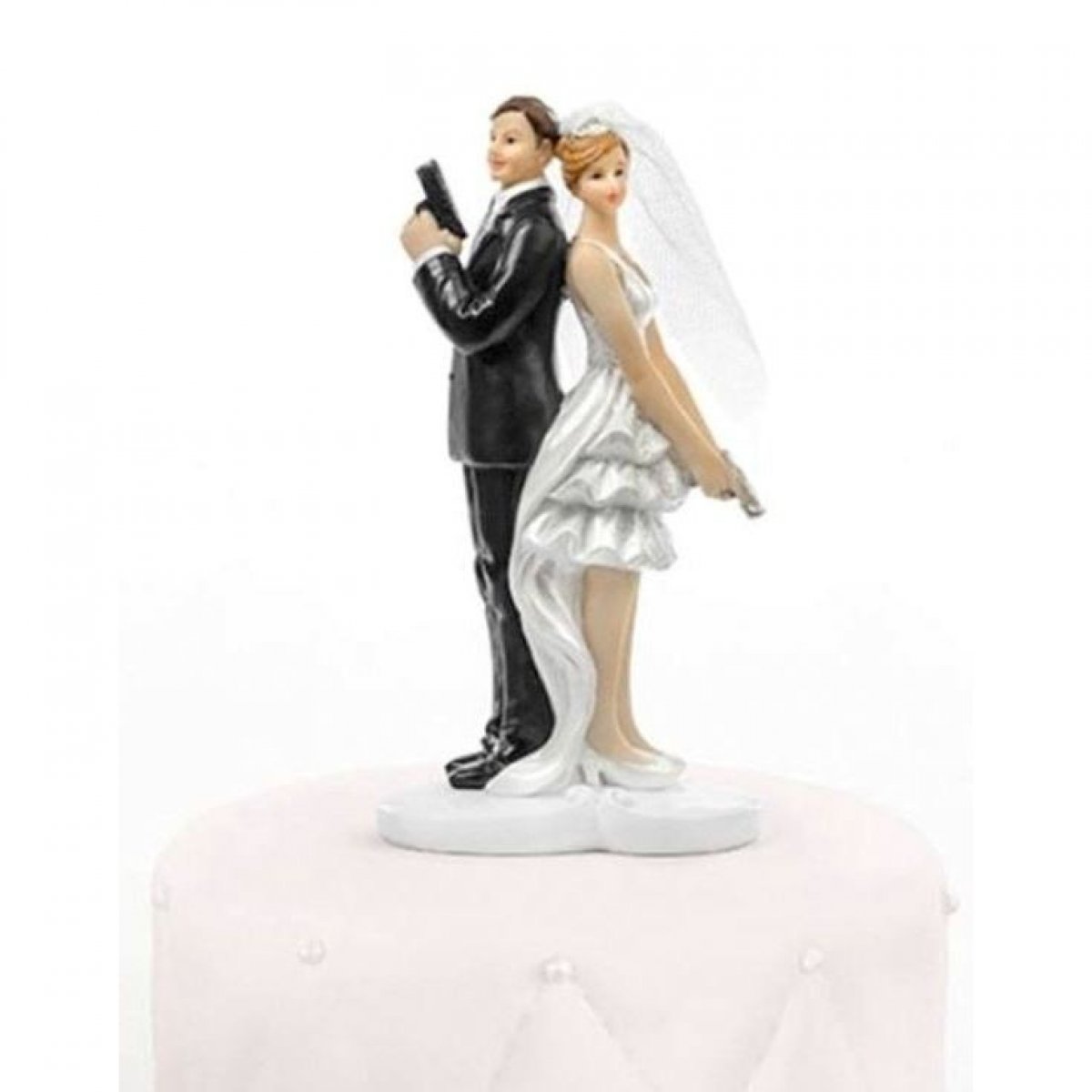  Sujet mariage - Couple de mariés - Agents Secrets 