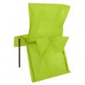 Housses de chaise vert anis avec noeud X 8 pièces 