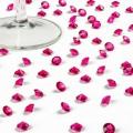 Diamants de table 10 mm - roses fushia x 100 pièces