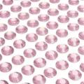 Diamant strass rose auto-adhesifs rond 4 mm x 100 pièces