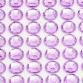 Diamant strass lilas auto-adhesifs rond 4 mm x 100 pièces