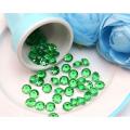 Diamants Décoratif confettis vert émeraude x 100 pièces