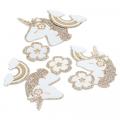 Confettis de table - Licorne paillettes champagne & or