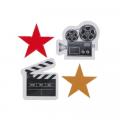 Confettis de table - Cinéma Hollywood -x 50 pièces