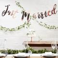 Guirlande “Just Married” - Rose Gold - 