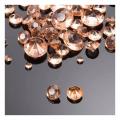 Confettis de table diamants acryliques rose gold 10 mm x 100 pièces