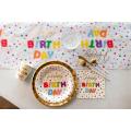 20 Serviettes en papier Happy Birthday ballons 
