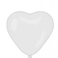 Ballon géant pour mariage - Coeur blanc