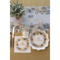 20 Serviettes jetable Merry Christmas or