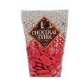 Dragées au chocolat 54 % cacao - Framboise - 250 Gr