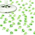 Diamants de table confettis vert clair x 100 pièces
