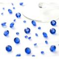 Diamants Décoratif confettis bleu royal x 100 pièces 