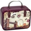 Contenants à dragées valise Londres