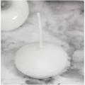 6 Bougies flottantes blanches 4,7 cm