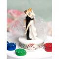 Figurine gateau de mariage - Casino - Las Vegas