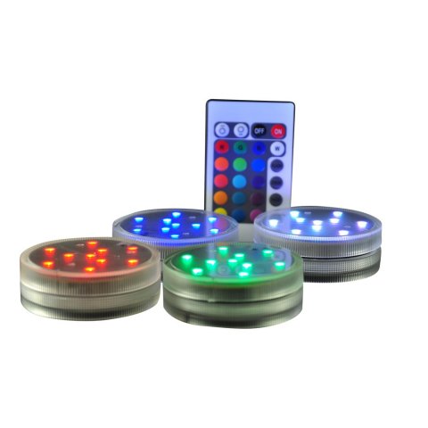 Bougie led submersible multicolore