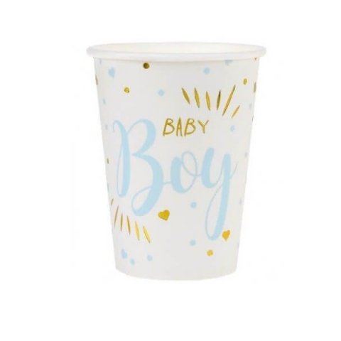 Gobelet Baby Shower Boy Bleu x 10 pièces