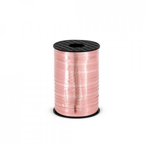 Bolduc rose gold bobine de 5 mm x 100 mètres