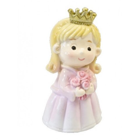 Figurine baptême petite princesse